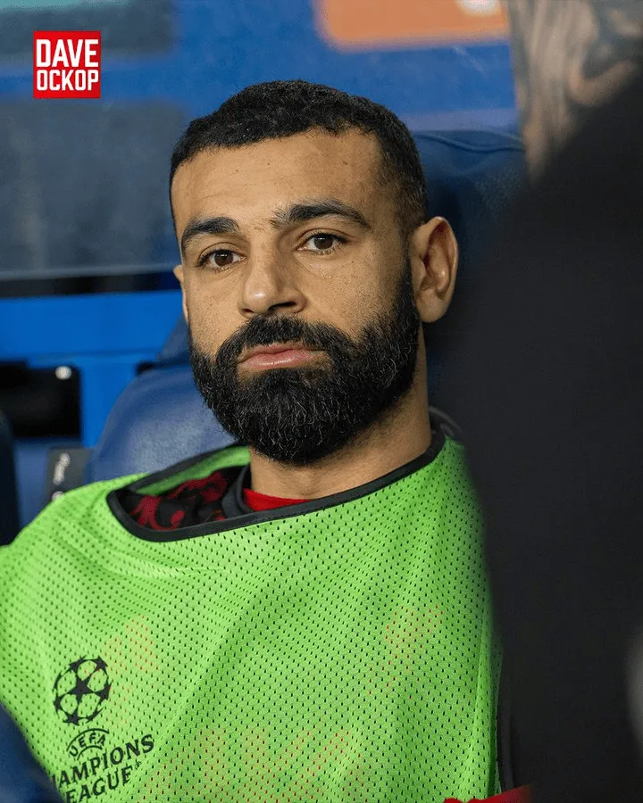 关键战坐全场板凳！萨拉赫自去年12月后首次替补未登场